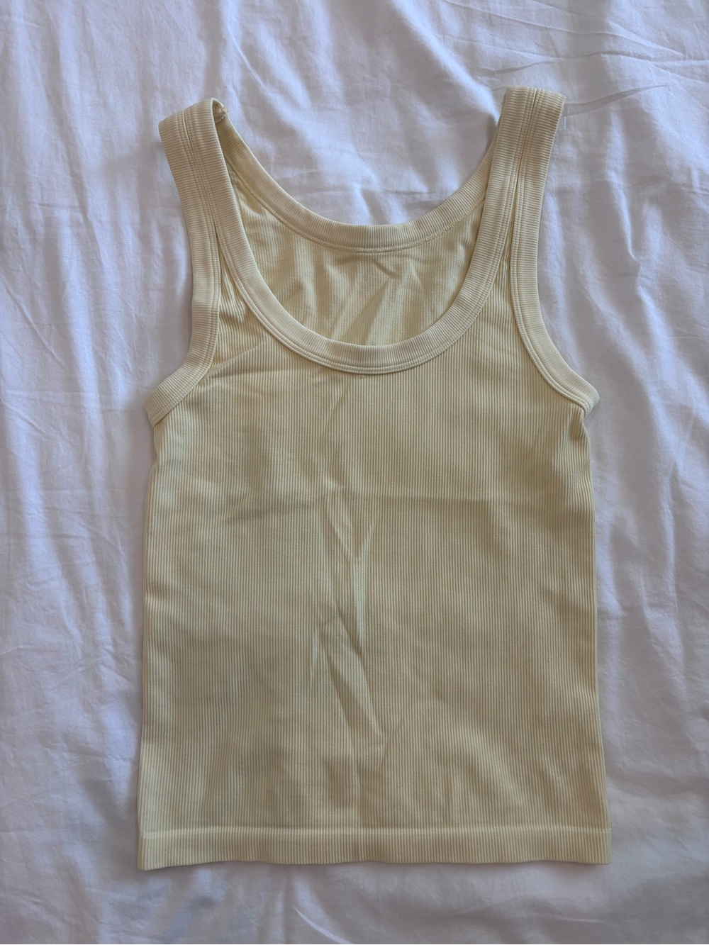 Nikibiki Butter Yellow Tank One Size